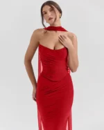 Stretch Mermaid Skirt Co-Ord Set for Women |