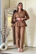 Tan Brown Co-Ord Set