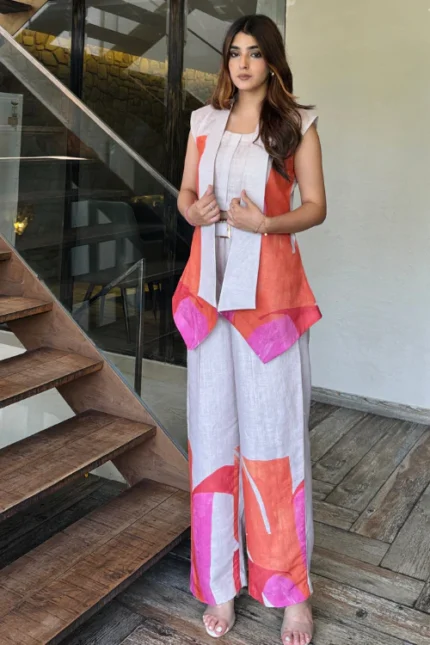 3-Piece Linen Co-ord Set