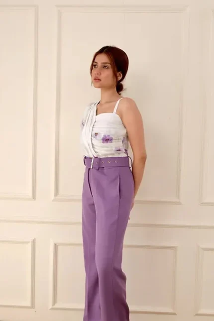 Floral Lavender Co-Ord Set